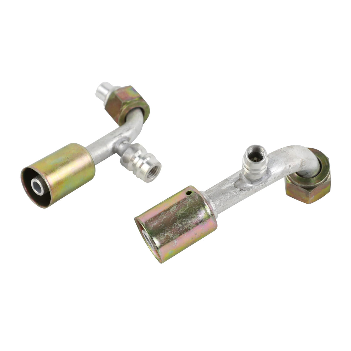 Wisepick 90-degree profile demonstrating space-saving angle for tight engine bay installations