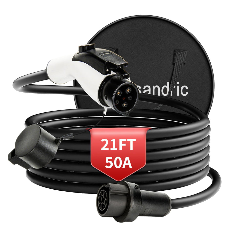 wissandric front view showing plug and handle, clear grip for safer connections