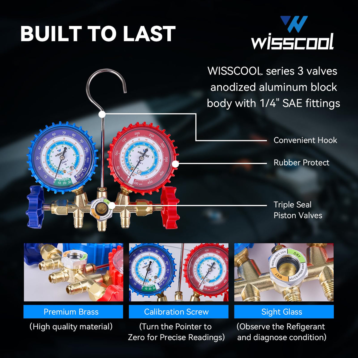 Wisscool compact kit arrangement with accessories, offering organized portability