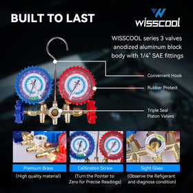 Wisscool compact kit arrangement with accessories, offering organized portability