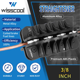 Wisscool working on copper tube showing preserved roundness for reliable flaring