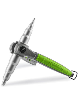 Wisscool front view of swaging tool showing full tool and jaw positions for quick identification and use