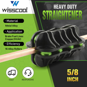 Wisscool handheld in use demonstrating ease and faster tubing prep benefit