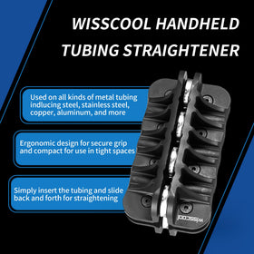 Wisscool next to a ruler showing compact size for toolbox portability and jobsite use