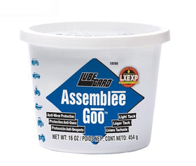 WIT Assemblee Goo 16 oz bottle next to ruler showing size and workshop convenience