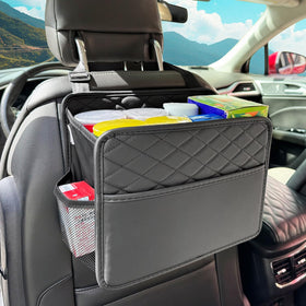 Witaxima front view showing organizer and three pockets for tidy storage