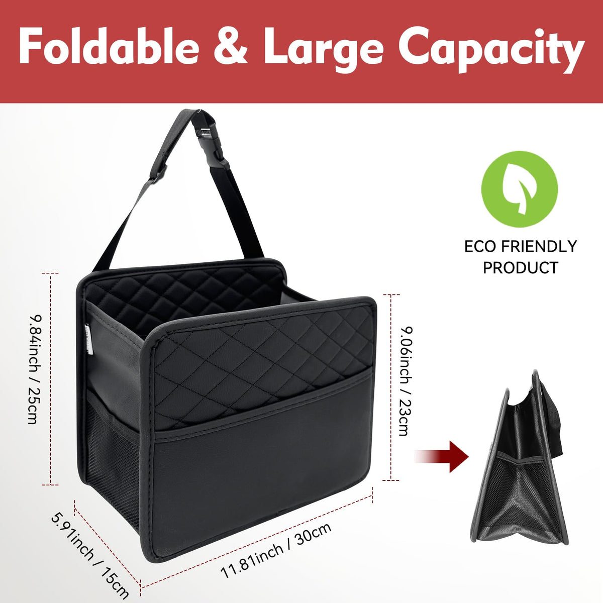 Witaxima open interior showing 3 gallon capacity and reinforced base