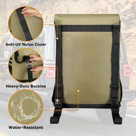 WITSTEP installation with X-straps fastening securely for stable travel