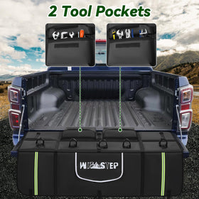 WITSTEP rear window allowing tailgate handle and backup camera access