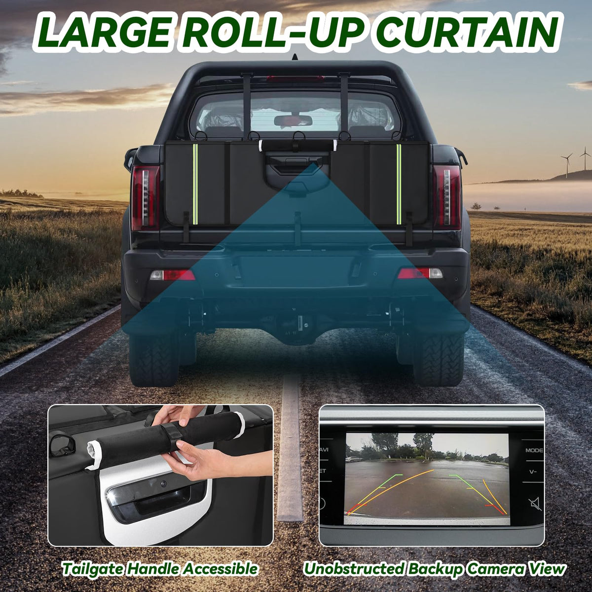 WITSTEP reflective strips at night improving truck visibility and safety