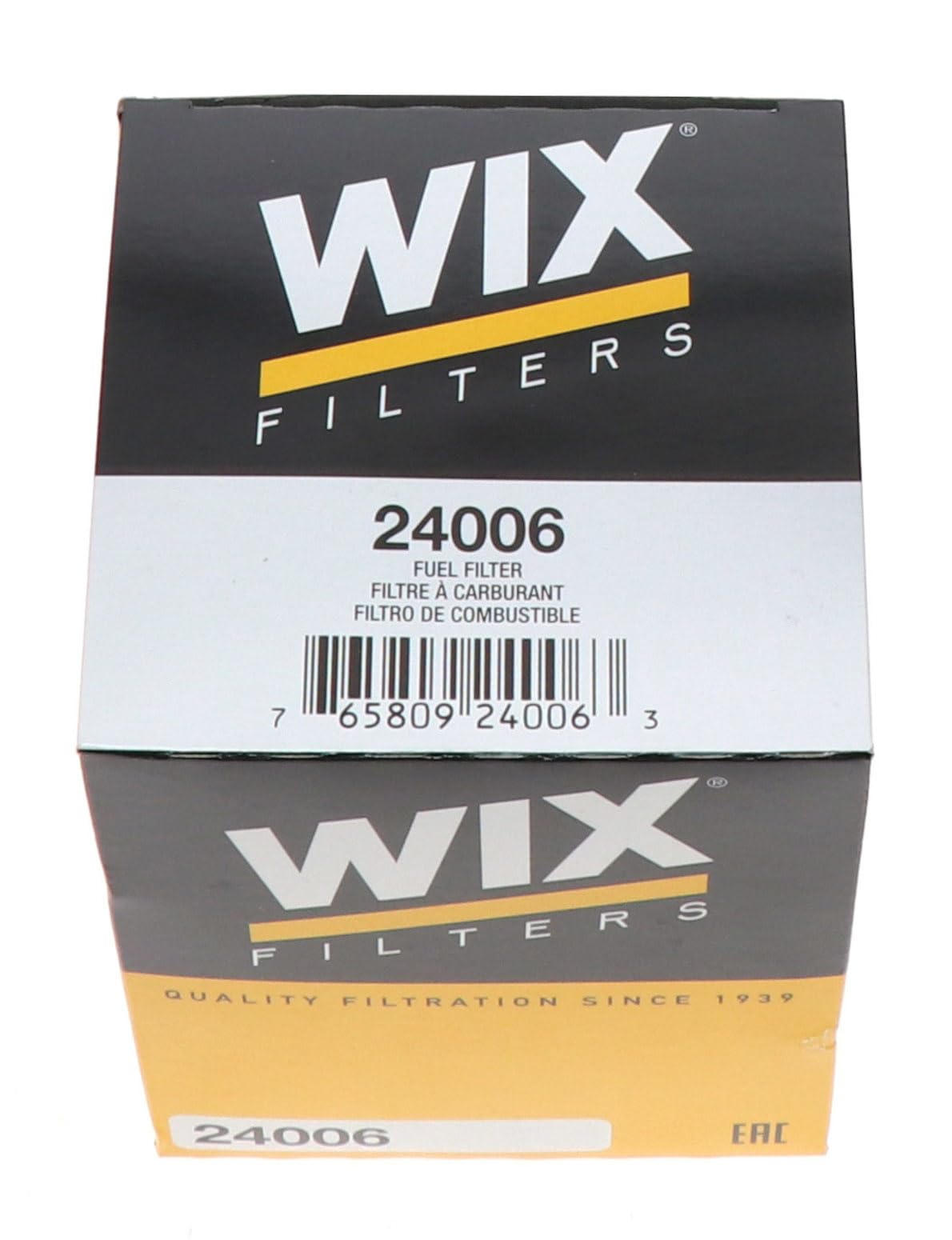 WIX 24006 next to a ruler showing size and scale for fitment planning