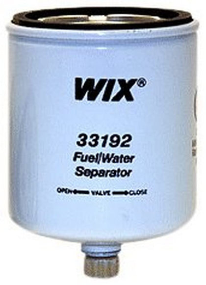 Wix 33192 front view showing filter details and durable construction benefit