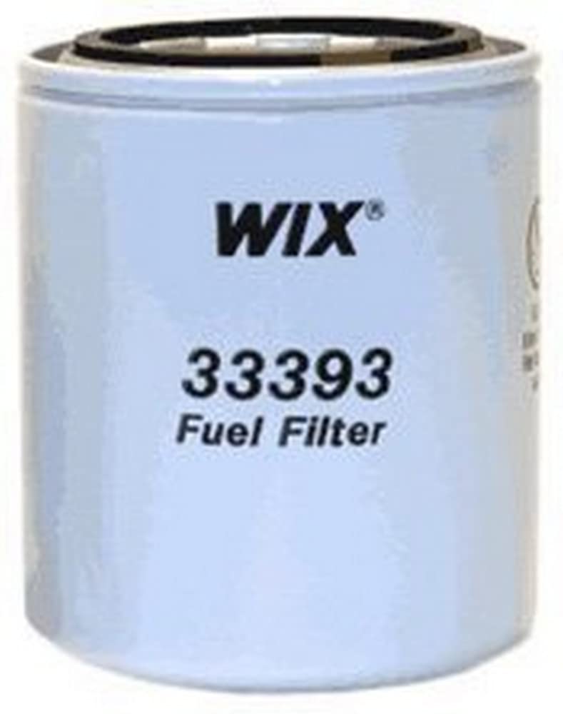 WIX 33393 front view showing label and threaded base for reliable protection