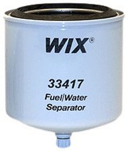 WIX 33417 front view showing durable construction and reliable fuel protection