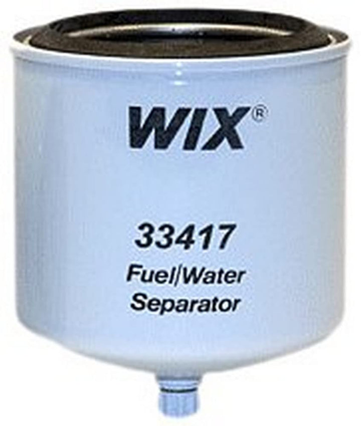 WIX 33417 front view showing durable construction and reliable fuel protection