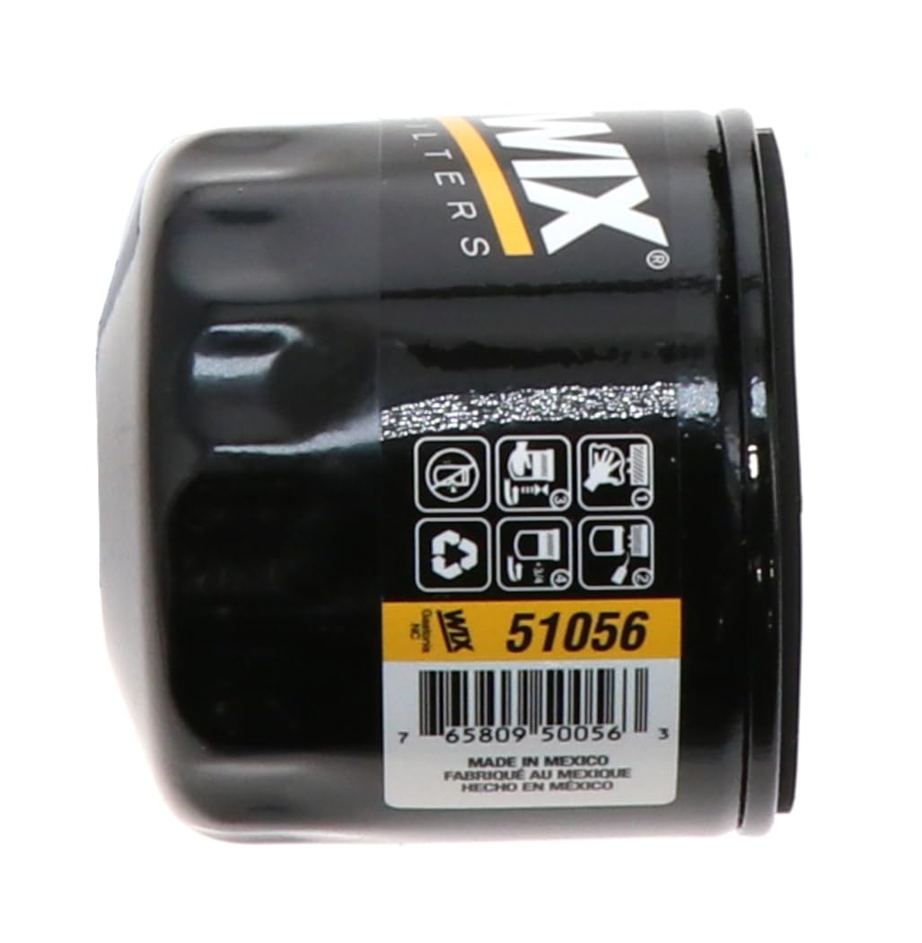 Wix 51056 close-up of filter media, showing high dirt-capture efficiency benefit