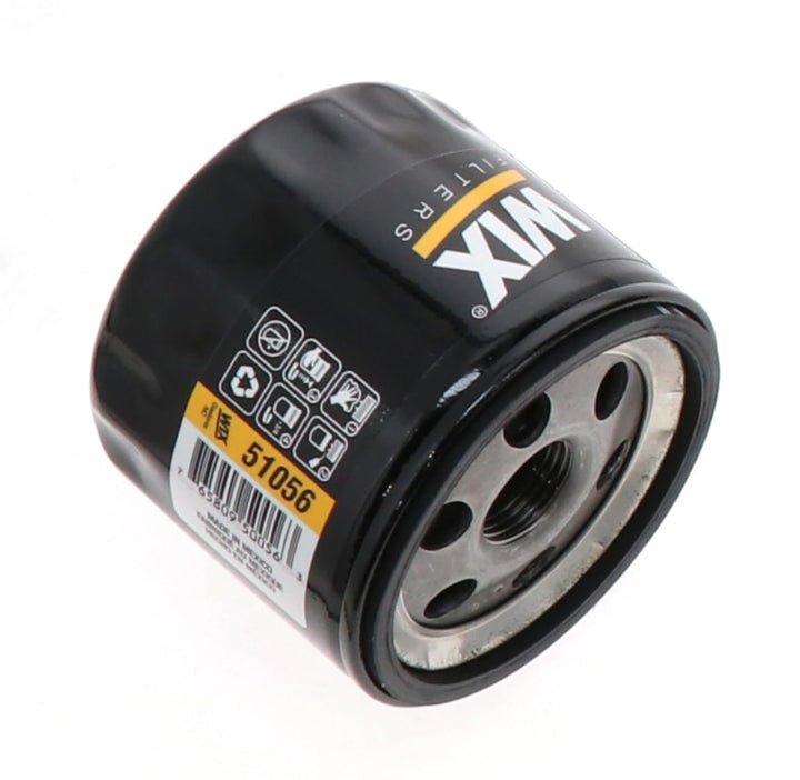 Wix 51056 front view showing label and fitment, ensuring correct selection