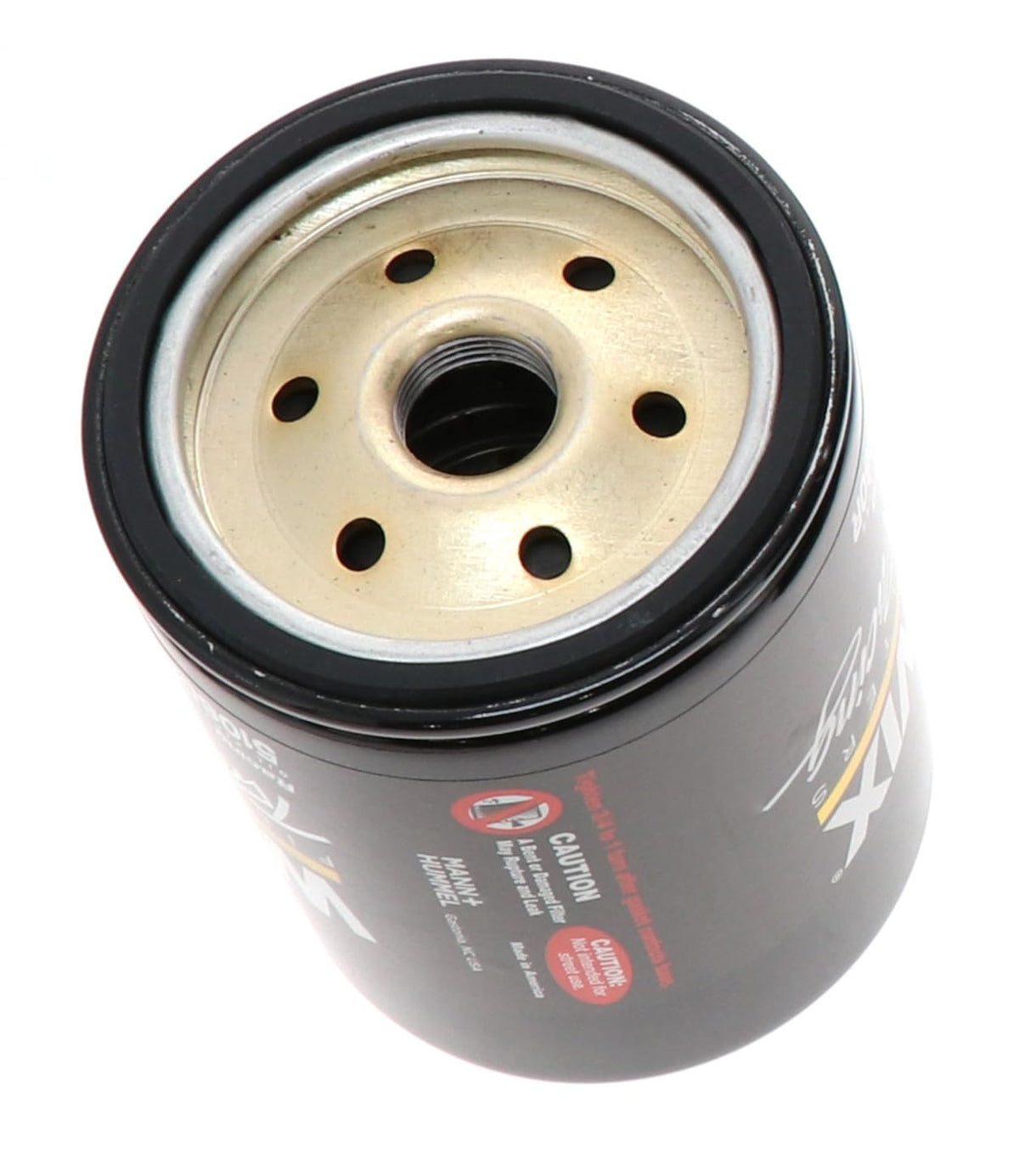 Wix top view of threaded base for accurate fit verification