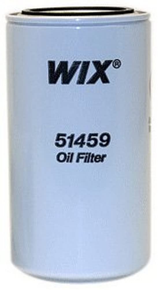 WIX 51459 front view showing label and threading, ensures proper fit and easy installation