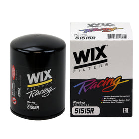 WIX 51515R front view showing durable canister and label, enhances durability