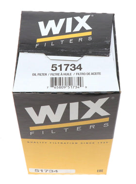 WIX 51734 beside ruler for scale showing compact, high-capacity design and easy handling