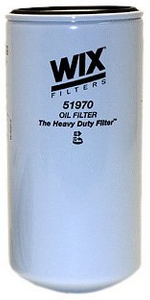 WIX 51970 front view showing label and mounting threads for reliable protection