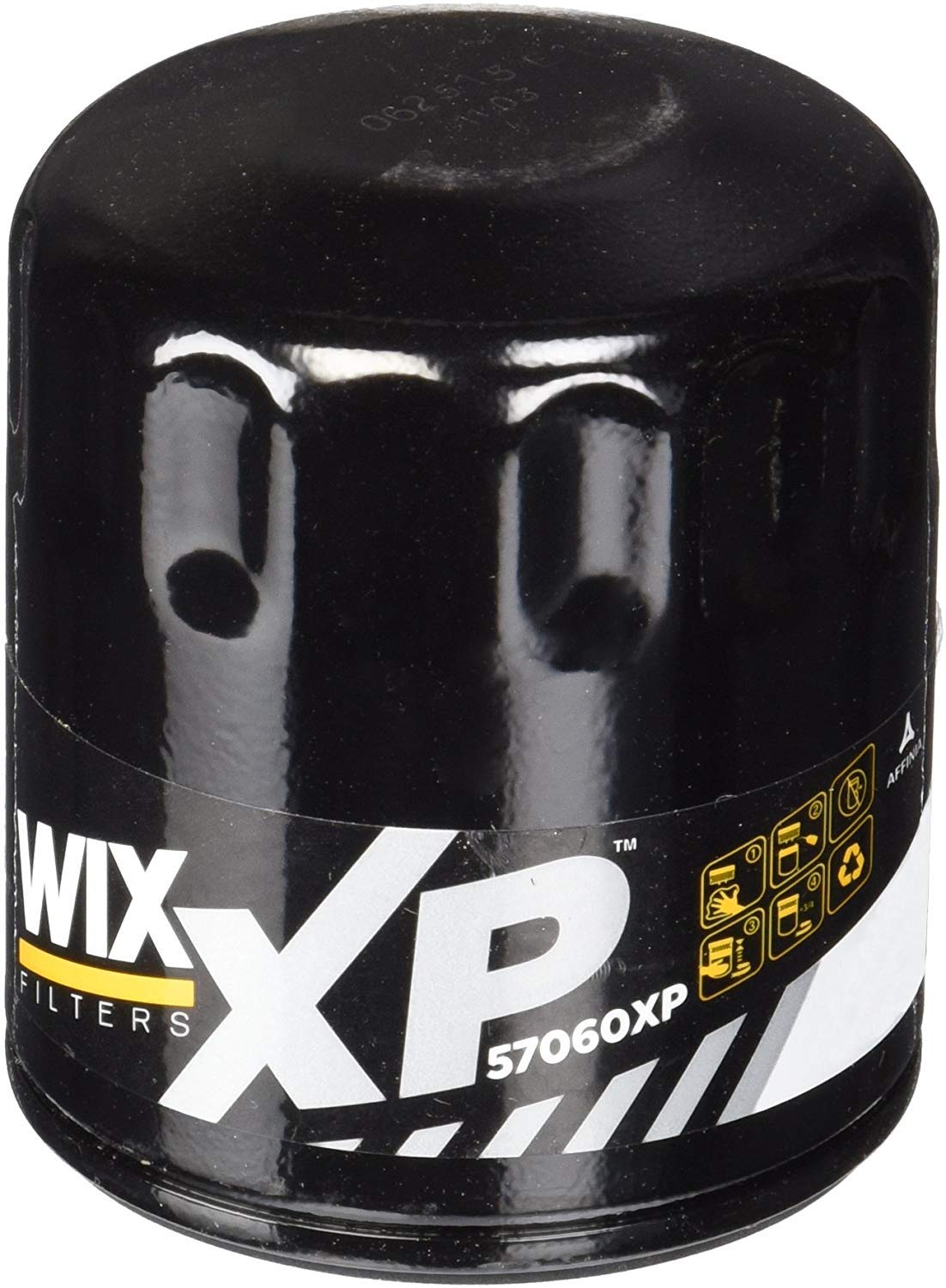 WIX 57060XP front view showing label and thread for dependable fitment
