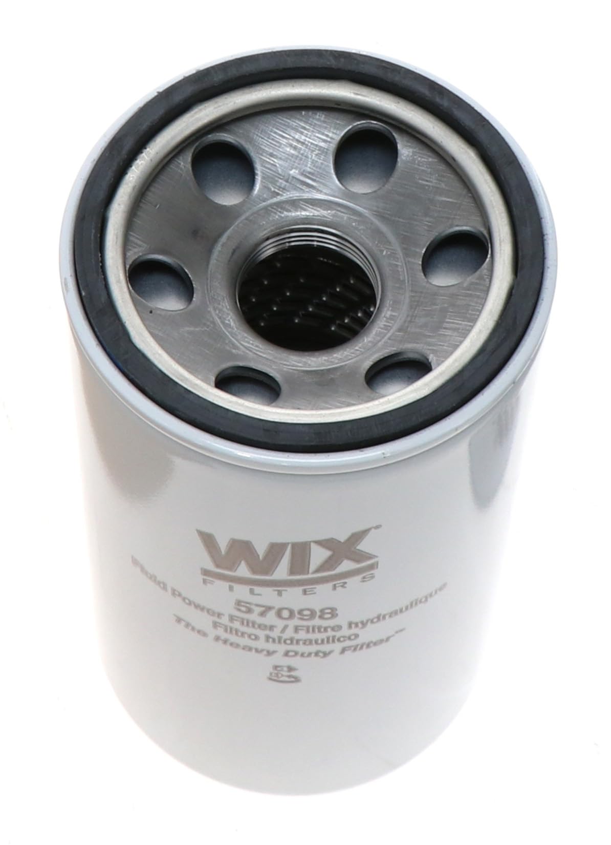 Wix 57098 held in hand for scale to show compact size and easy handling during service