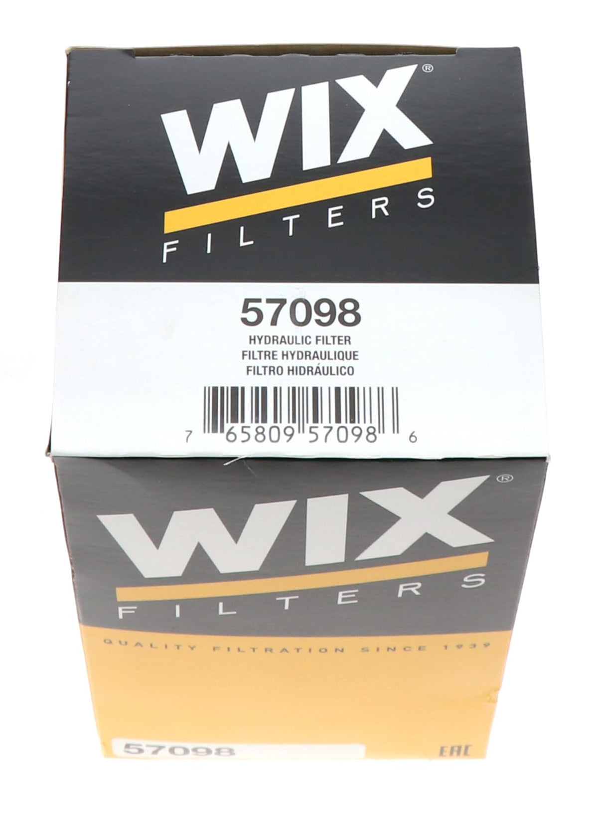 Wix 57098 on construction equipment illustrating rugged performance and reduced component wear