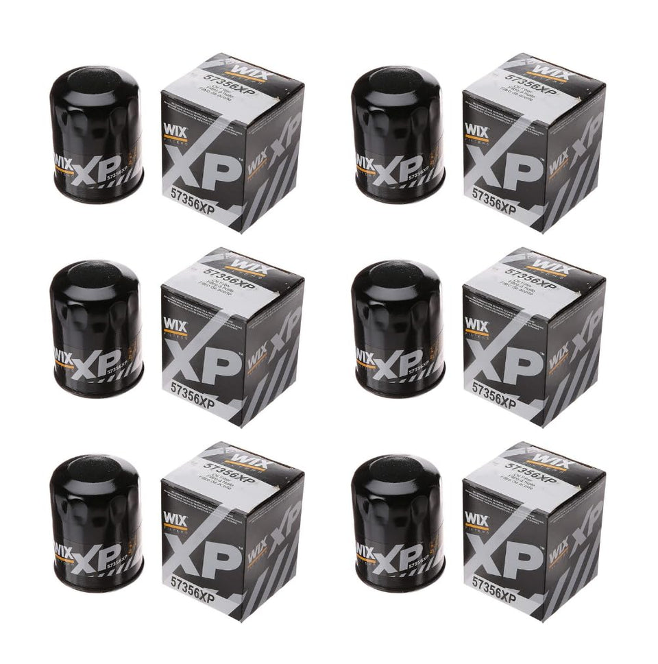 Wix 57356XP front view showing packaging and part labeling for quick identification and stock benefit