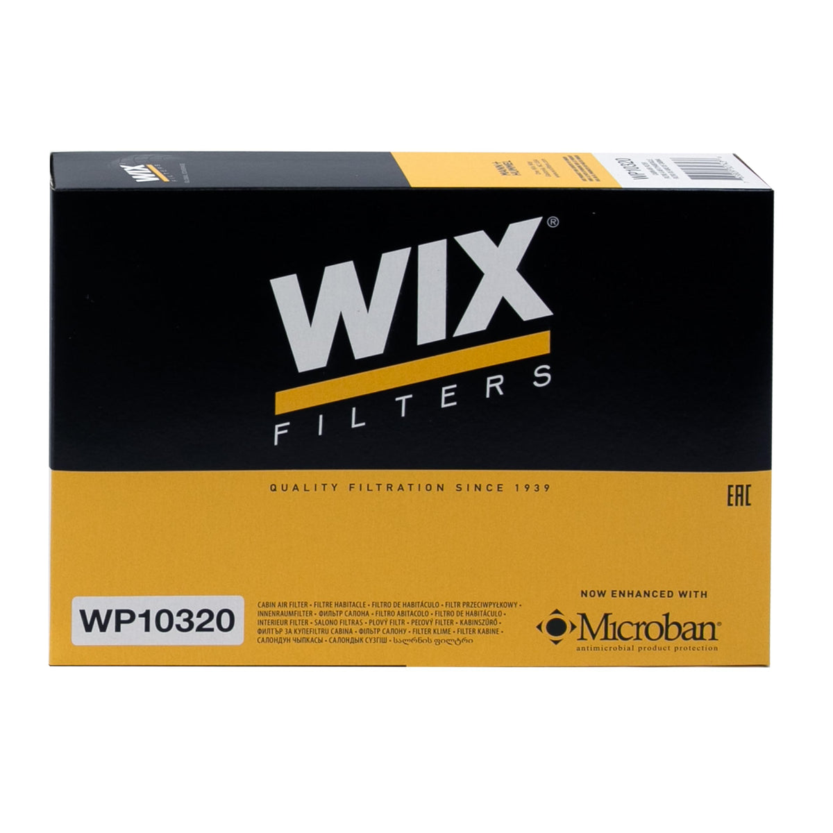 Wix cabin filter installed in vehicle demonstrating proper fit and cleaner air