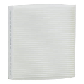 Wix pleated micro-glass media closeup showing fine particle capture benefit