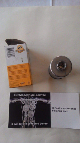 Wix fuel filter installed in an engine bay demonstrating easy replacement
