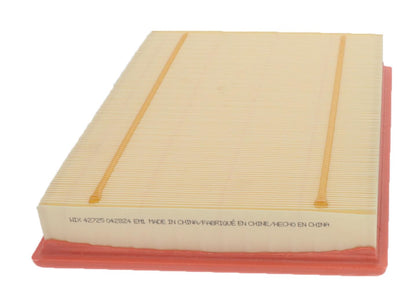 WIX front view of racing air filter showing fit and protection benefit