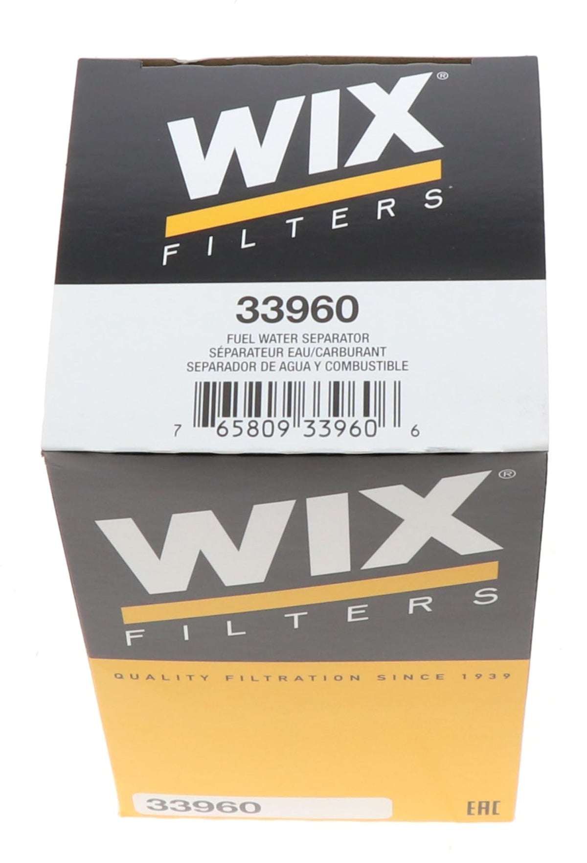WIX Racing Filters next to ruler showing dimensions for correct sizing and fitment