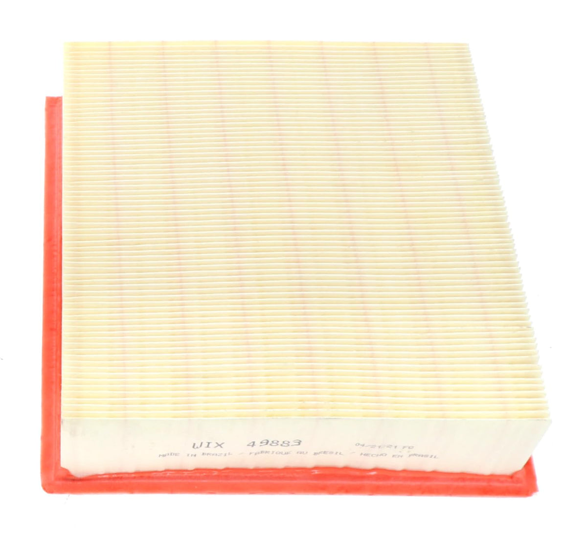 WIX front packaging showing panel and easy identification benefit