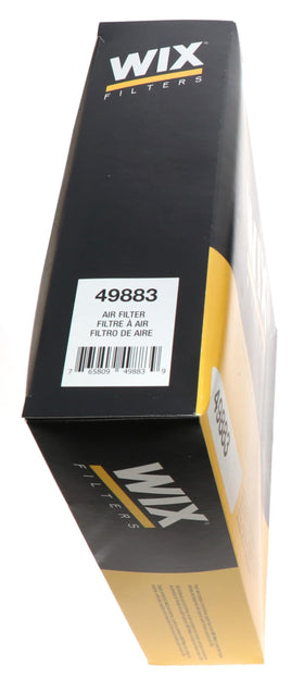 WIX label and stamp close-up showing origin and part verification