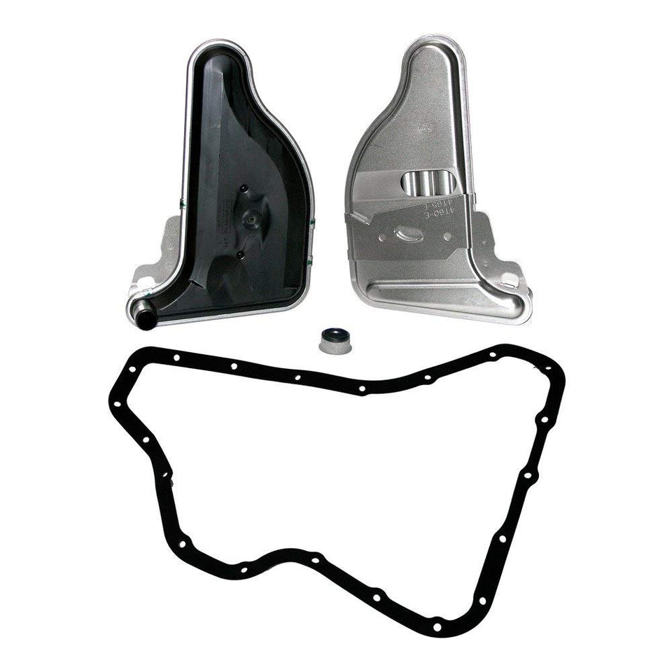 WIX 58837 front view showing housing and mounting features, protects transmission components