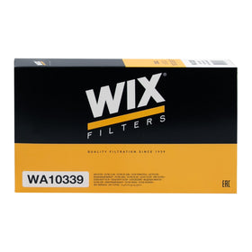 WIX WA10339 installed in vehicle airbox showing secure fit and protection