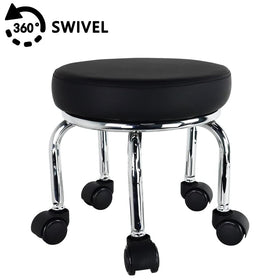 WKWKER universal caster wheel detail showing smooth rolling action