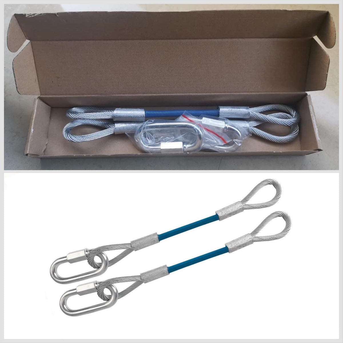 WLLAUTO front packaging showing cable pair and quick links, clear product ID and benefit