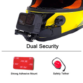 WLPREOE butterfly hinge close-up demonstrating adjustable helmet fit