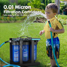 WLSINJL close-up of ultrafiltration membrane highlighting fine-particle reduction