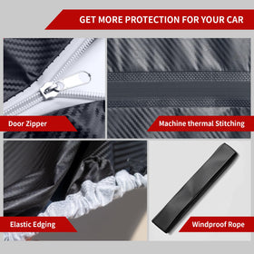 WMCHEYI soft inner lining close-up protects paint from scratches