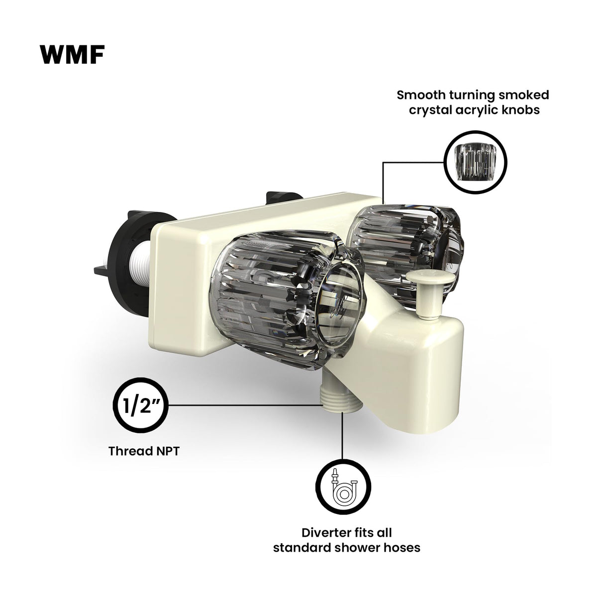 WMF handle closeup smoke handles showing precise control and style