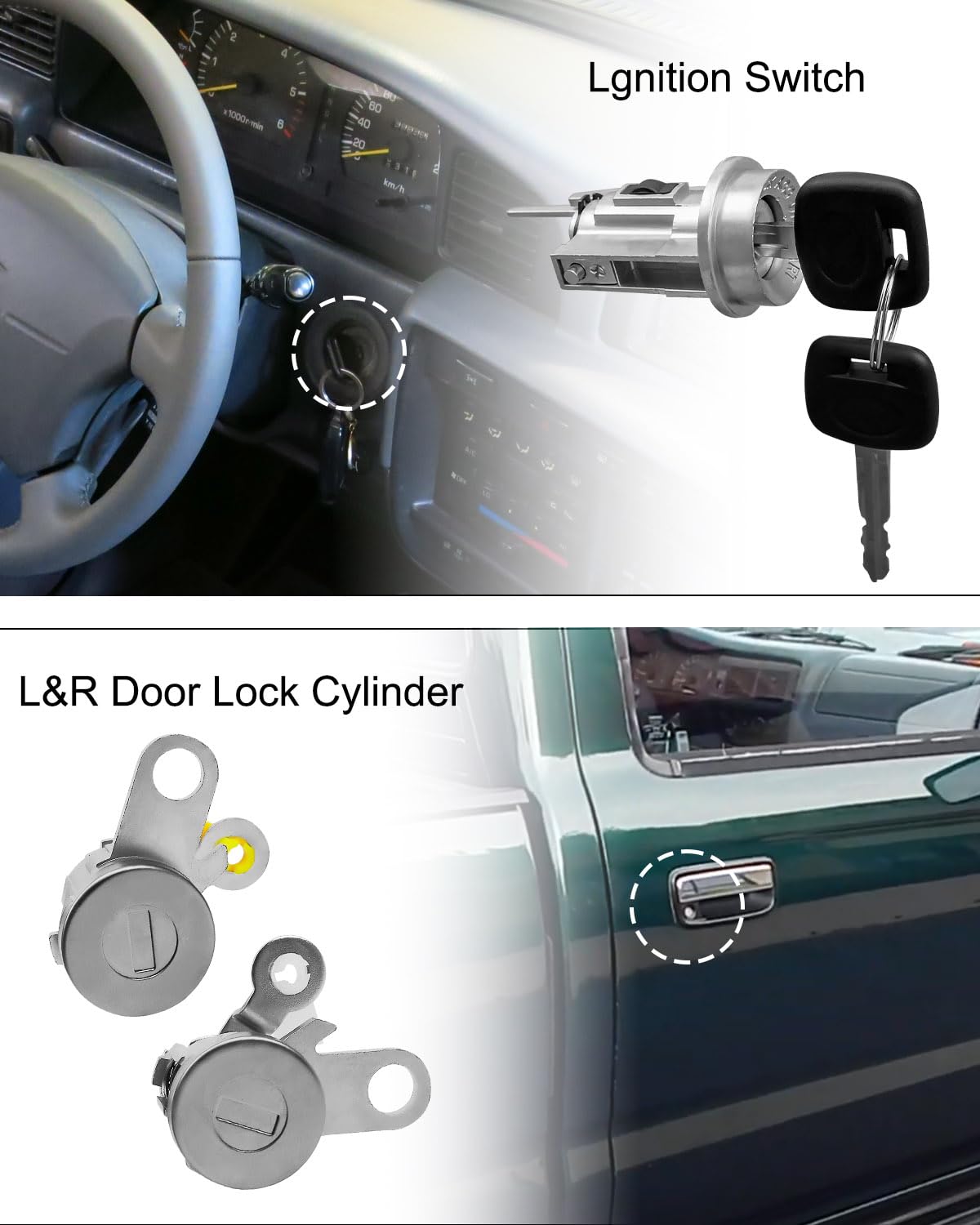 WMJNH door lock cylinder closeup highlighting durable construction and fit