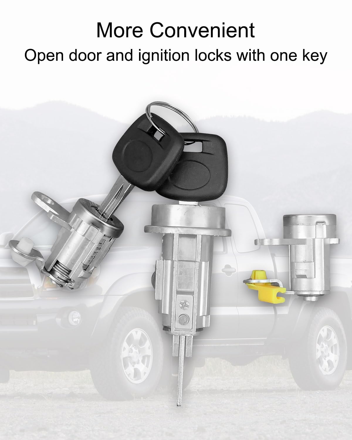 WMJNH installed on Toyota Tacoma front door and ignition for restored function