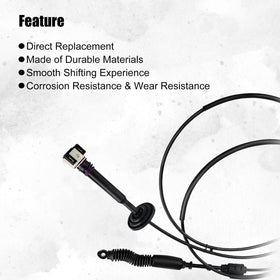 WMPHE cable next to ruler showing scale and exact-fit replacement benefit