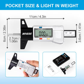 WNCGC rear view with battery compartment for easy replacement