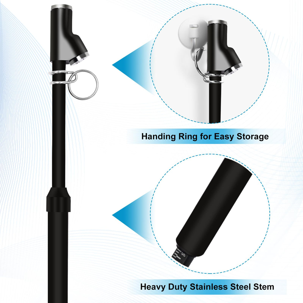 WNCGC rubber sleeve grip protecting the gauge and providing non-slip handling